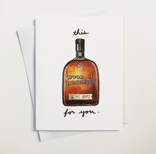 This Wood is Reserved for you. - Holiday Spirits Calendars